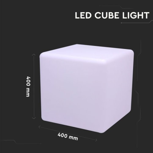 LED CUBE LIGHT RGB RECHARGEABLE 3W 108lm 400X... | Bolsterup