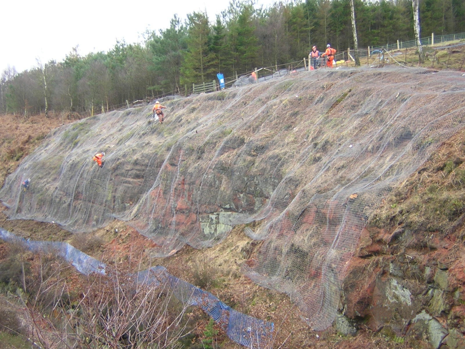 Rockfall Containment Systems