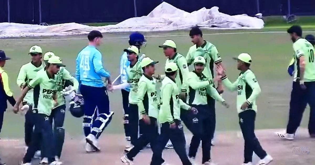 پاکستان انڈر 19 نے انگلینڈ کو 177 رنز سے شکست دیدی