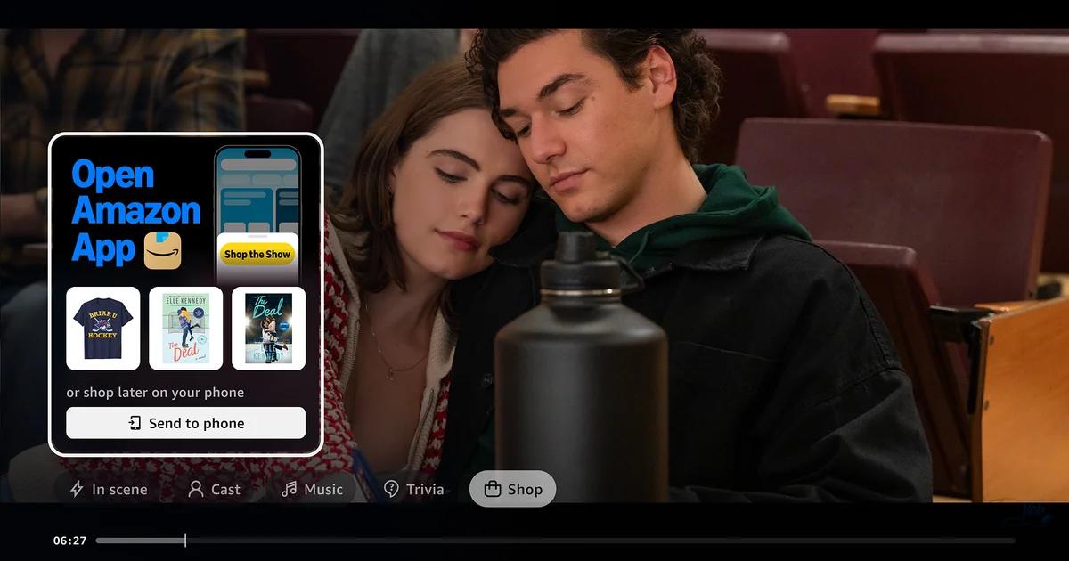 Amazon makes it easier to buy what you see on Prime Video
