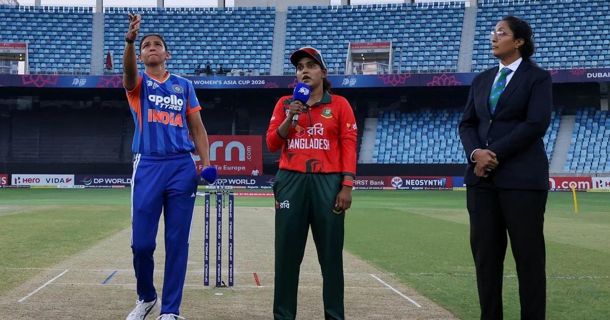 Bangladesh bowl against India, both teams unchanged
