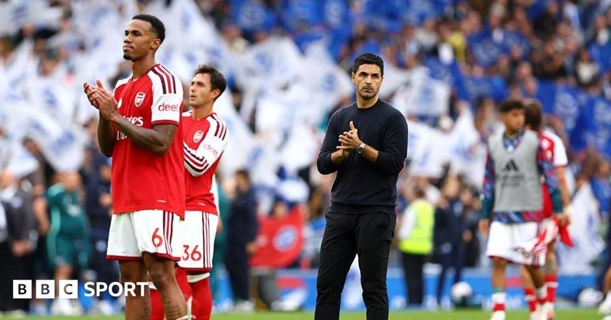 Brighton humbling 'a big lesson' for Arsenal - Arteta