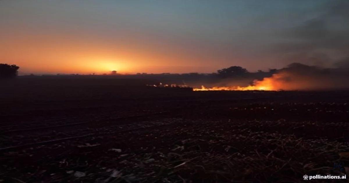 Burning crop residue may result inarrests, fines