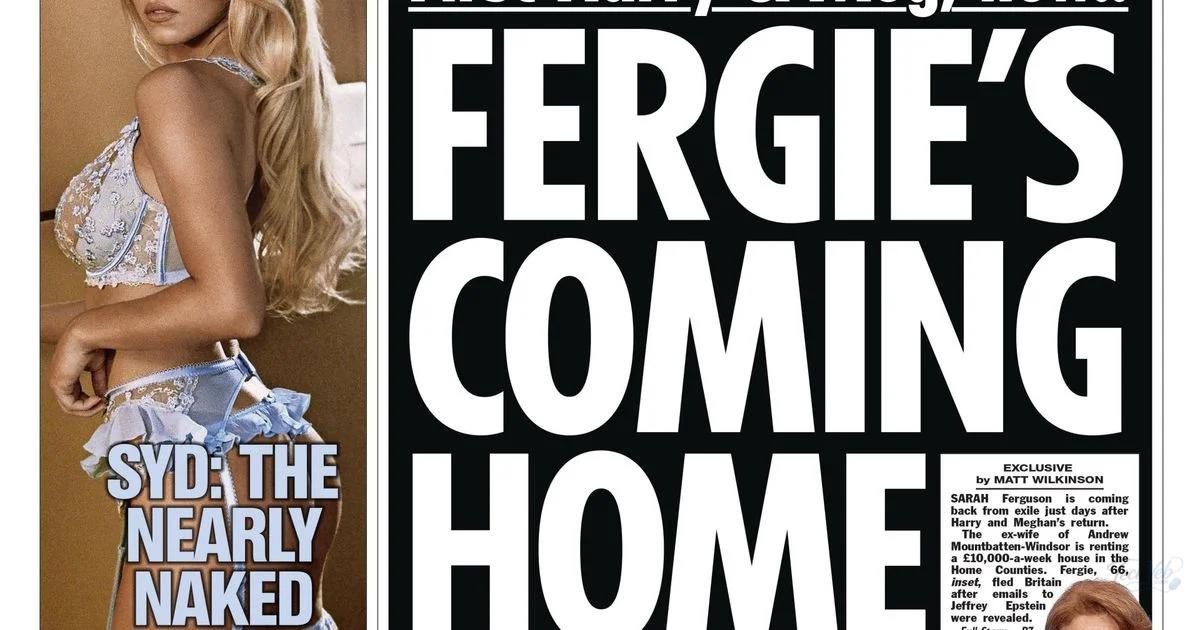 'Healey to defer defence spend target' and 'Fergie's coming 