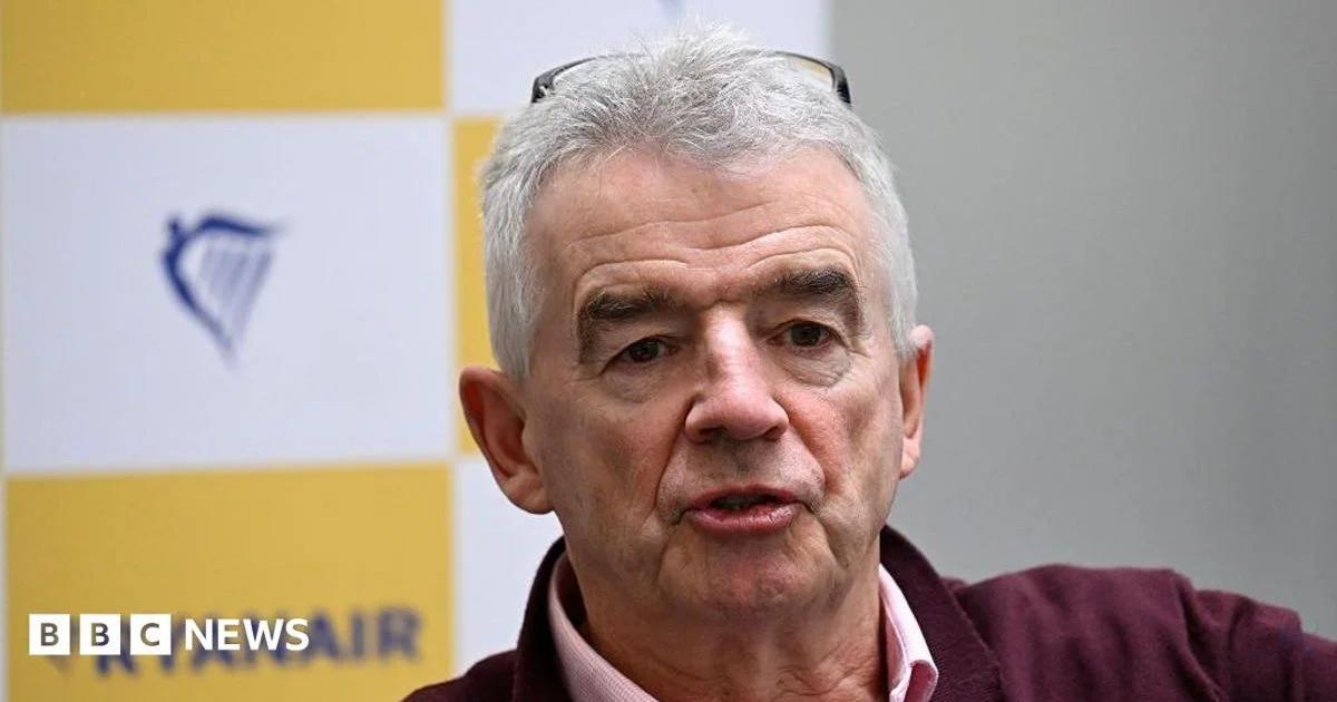 Ryanair boss O'Leary defends 'high-fare rapists' airlines re