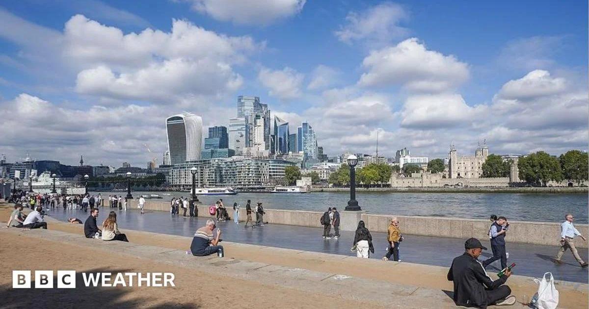 Temperatures to hit 26C in burst of late September warmth