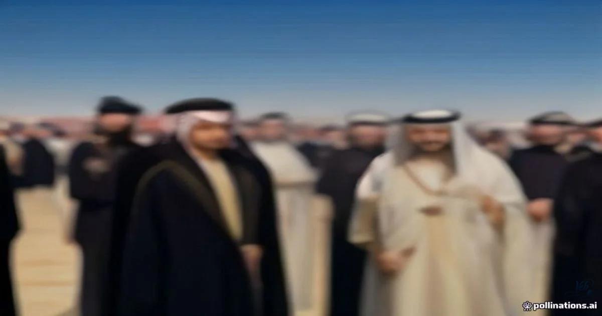 UAE President and Mohammed bin Rashid meet at Al Marmoom in