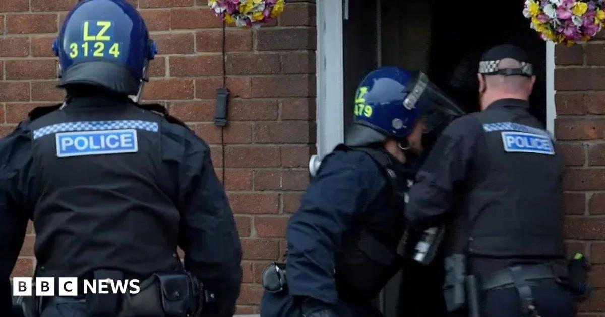 Watch: Police raid organised crime targets in Teesside
