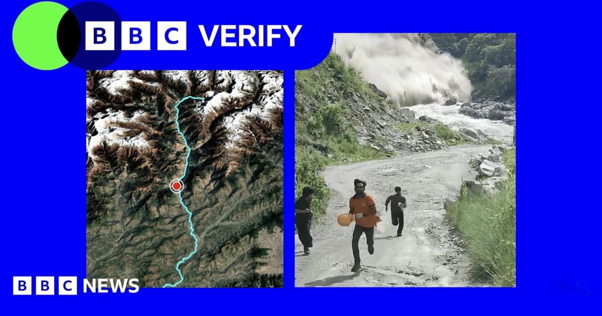 Nepal-Tibet Flash Flood Path Traced by Satellite Tech