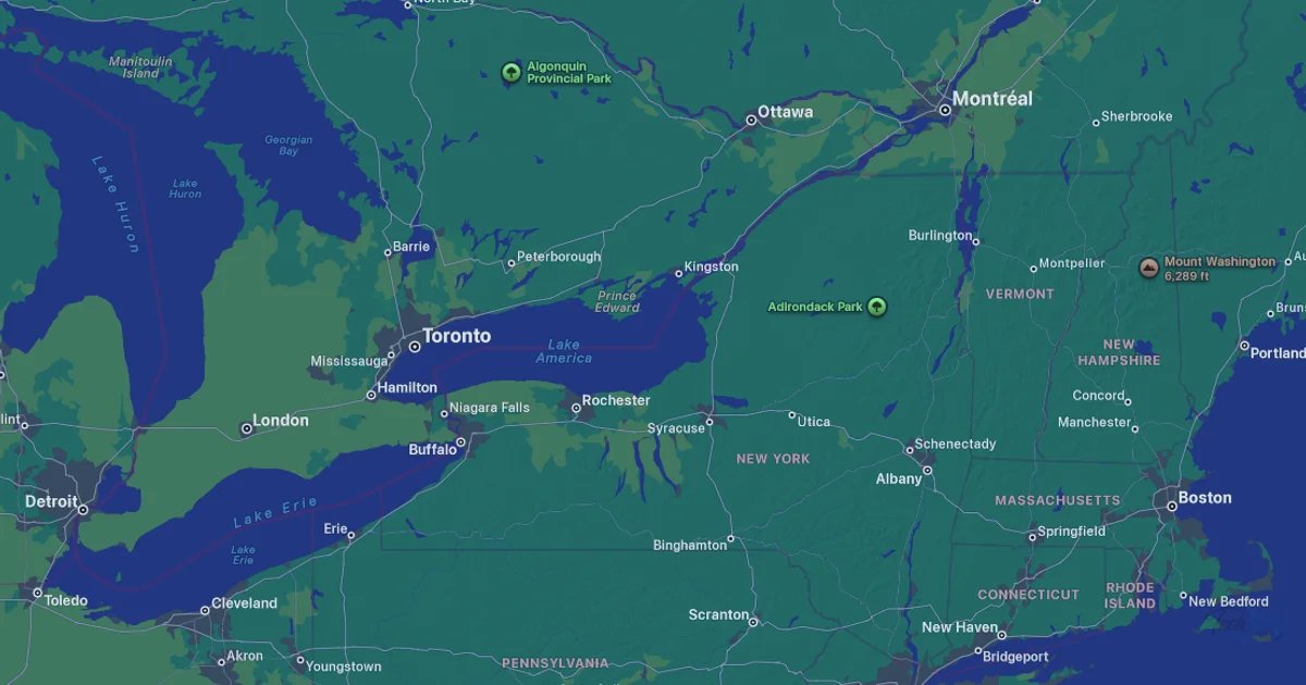 Apple Maps Adopts 'Lake America' Name After Trump Order