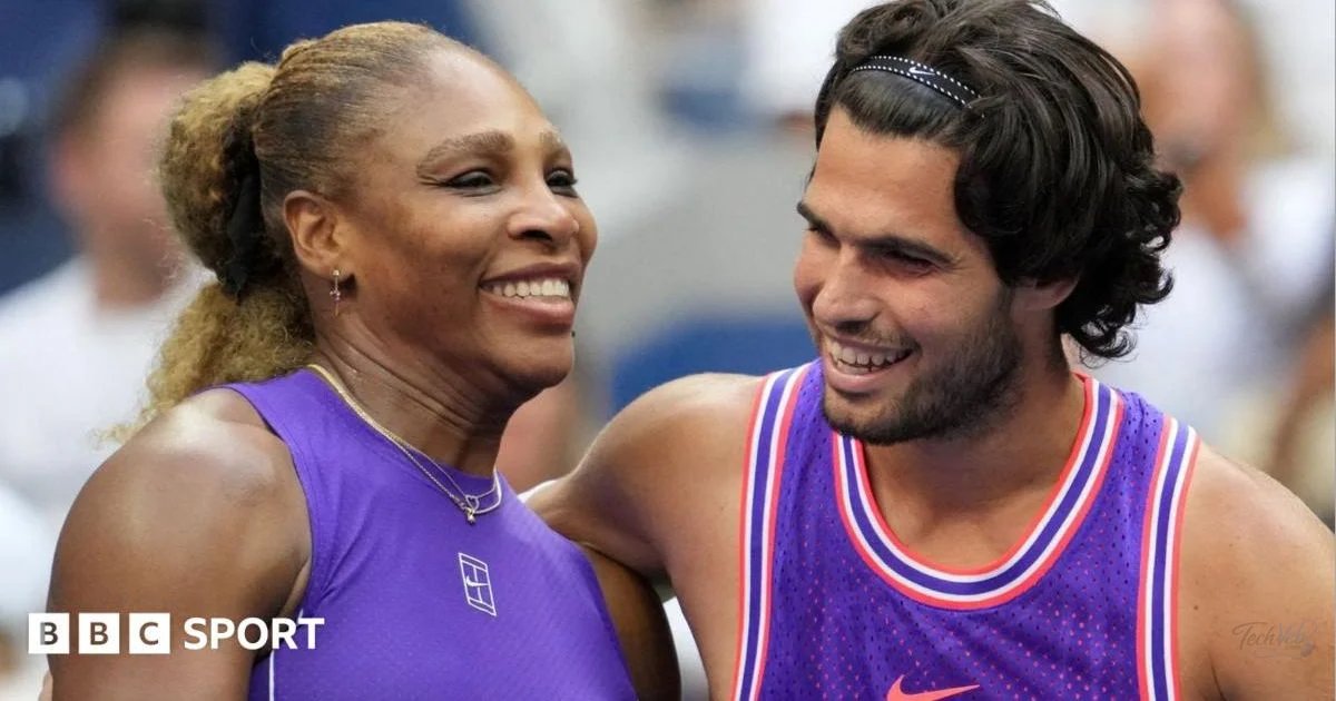 Alcaraz & Serena Williams Thrill US Open Mixed Doubles