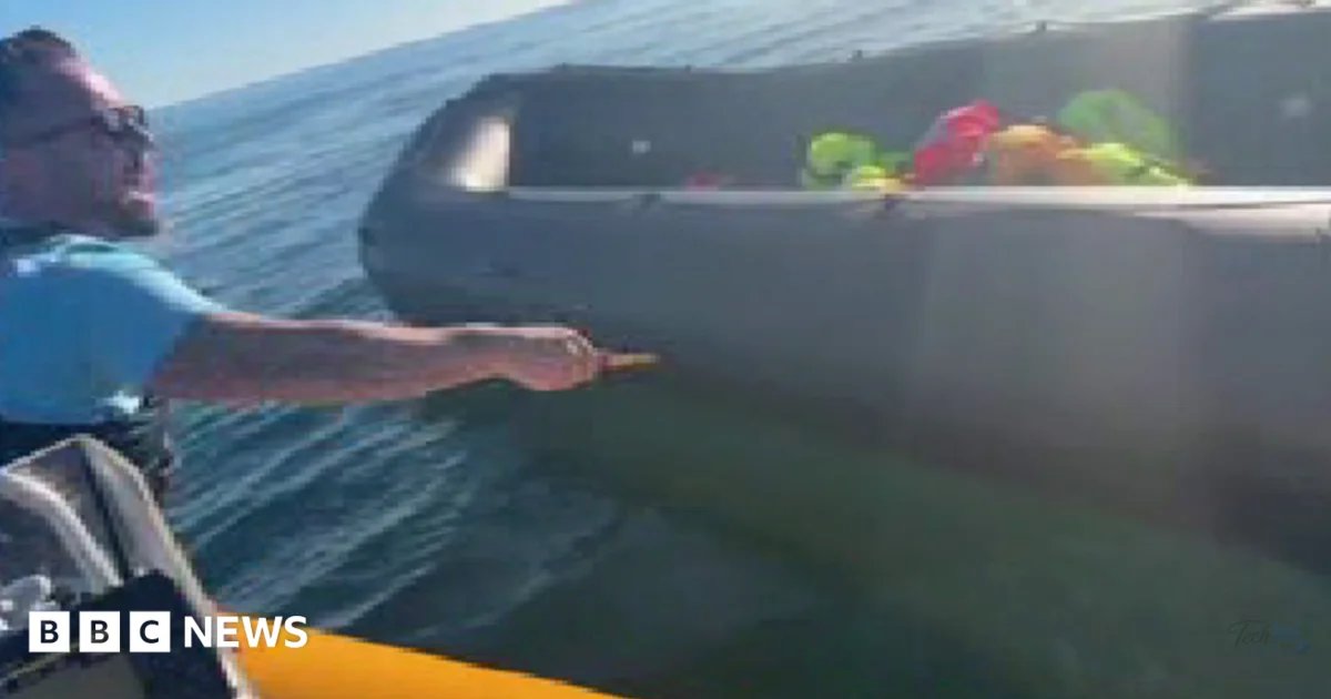 Anti-migrant activist charged after dinghy slashed in Channe