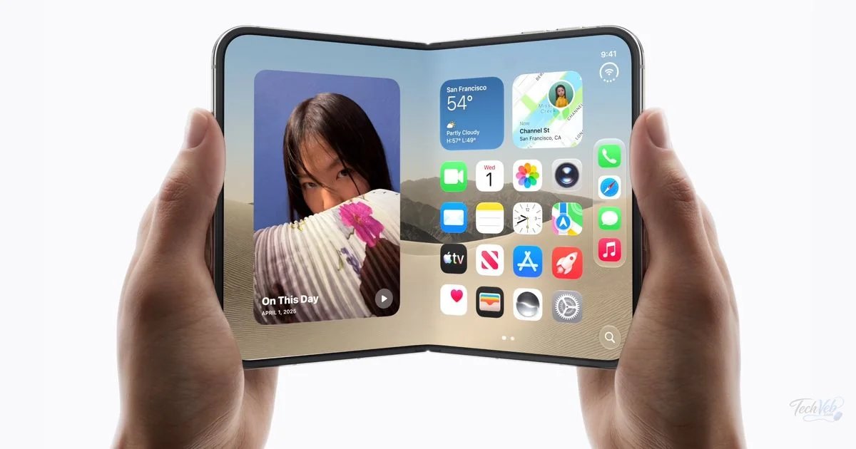 Apple unveils its first foldable, the iPhone Duo