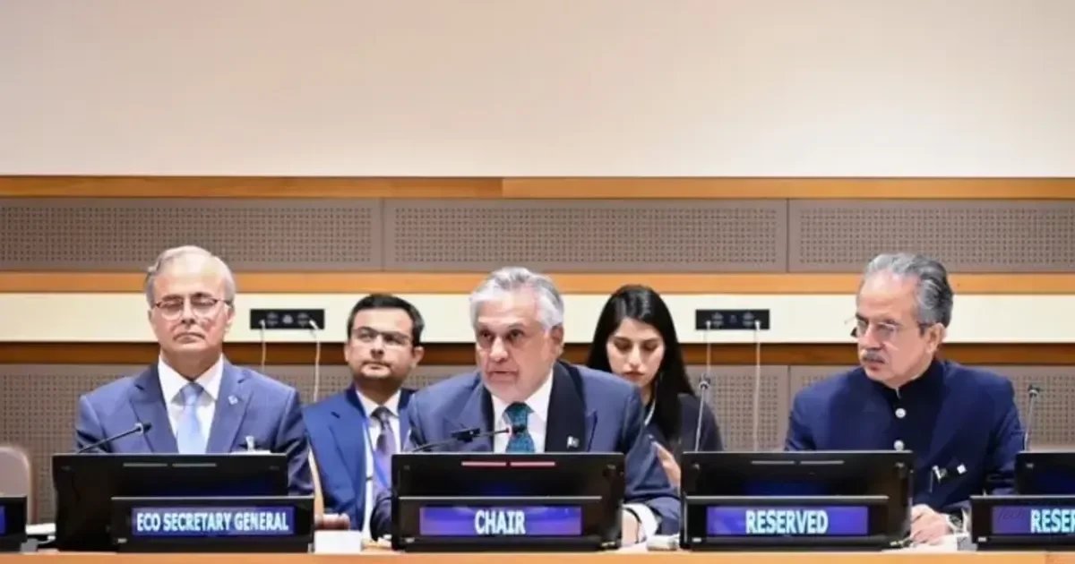 At ECO meeting, Dar voices concern over regional, Middle Eas
