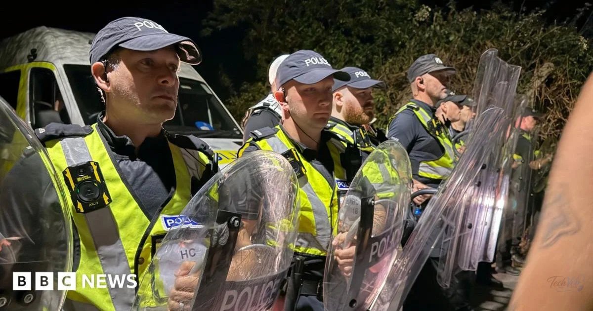 Man in court following anti-migrant protests