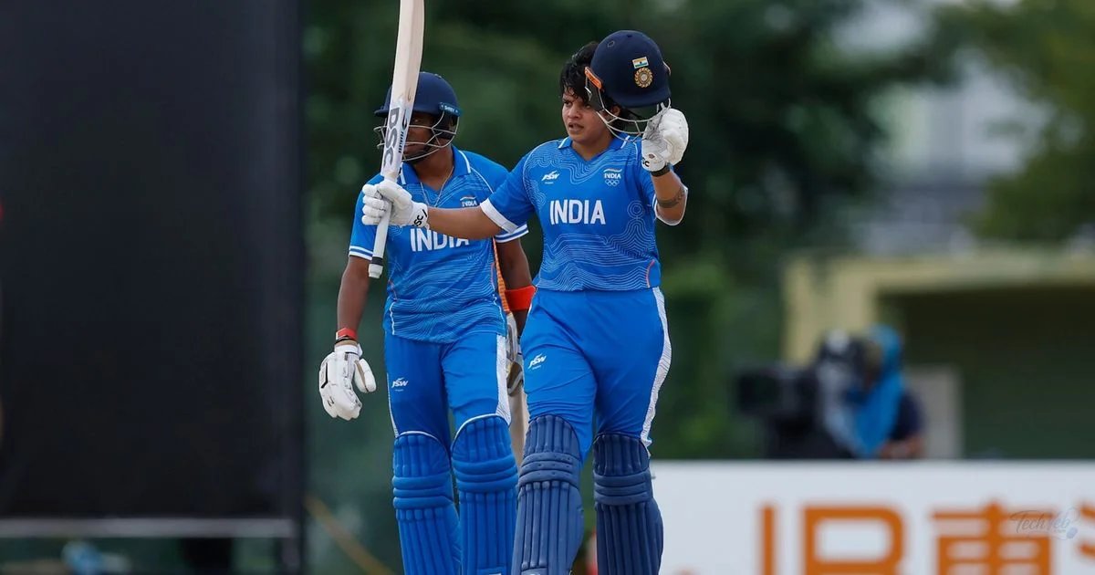 Shafali dazzles with 49-ball 100*, India march into Asian Ga