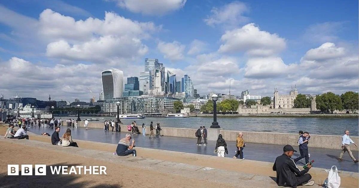 Temperatures to hit 26C in burst of late September warmth