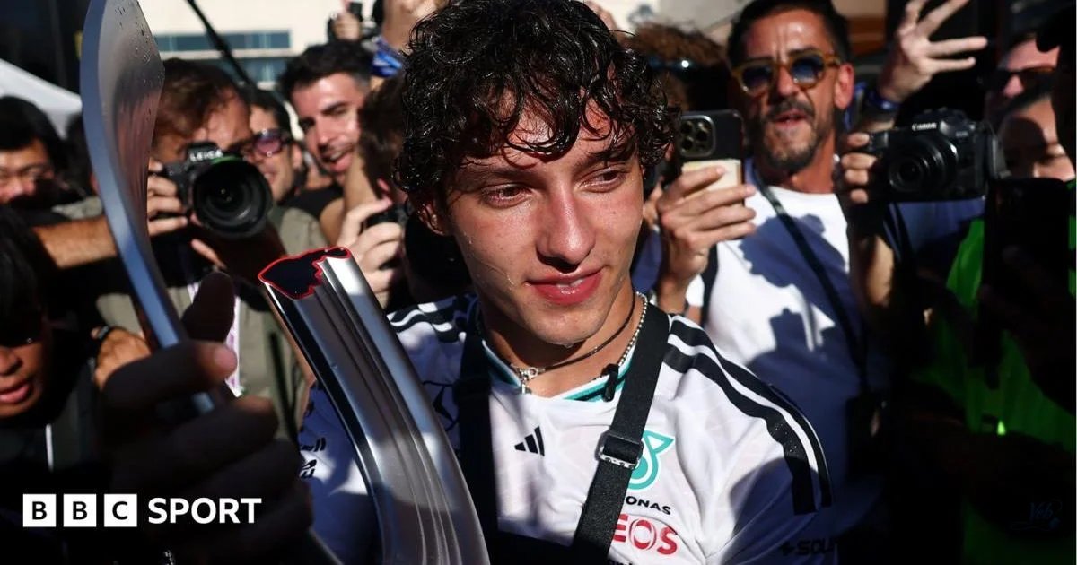 The moment Antonelli knew he had been transformed as an F1 d