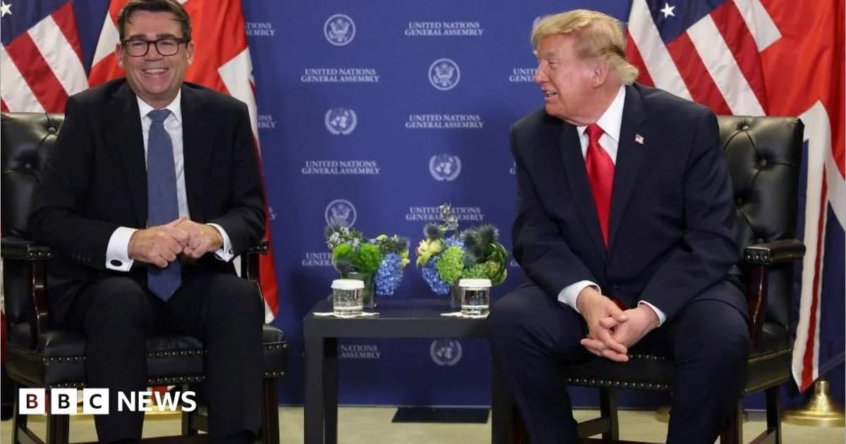 Trump says he can do business with Burnham but criticises 't