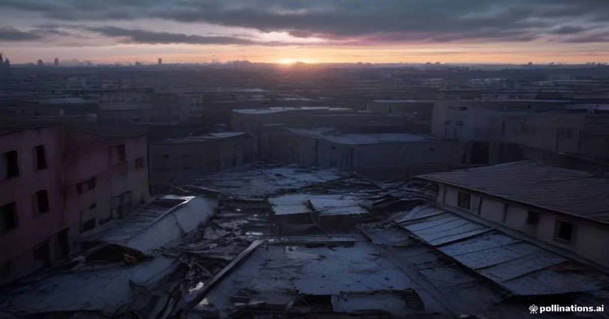 Woman injured as dilapidated roof collapses