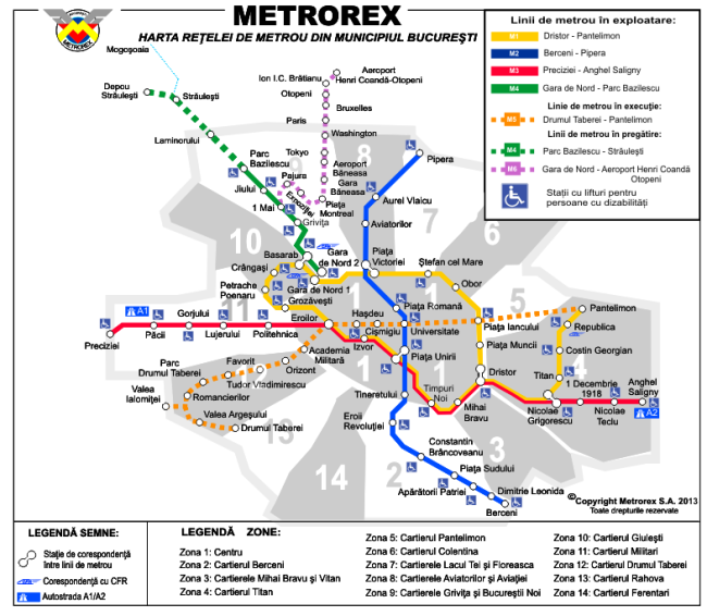 harta bucuresti guide Bucharest Metro Guide – Tips for Trips   Bucharest Tips