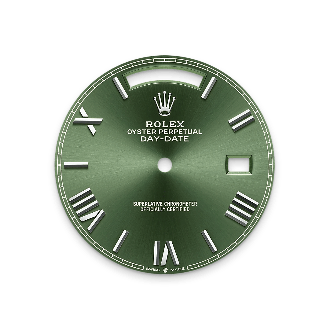 Rolex Day-Date 40 in 18 ct white gold, M228239-0033 - Bucherer