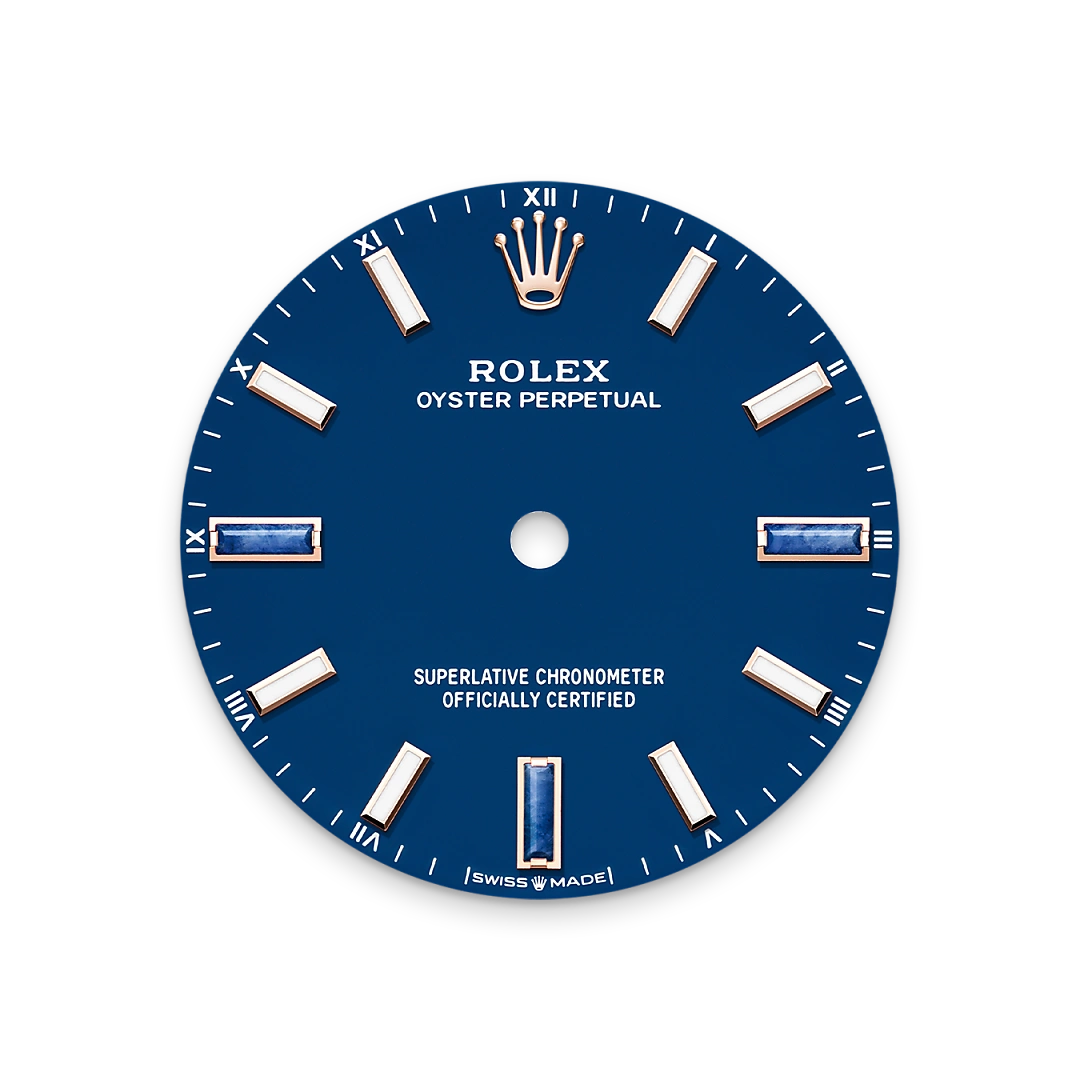 Rolex Oyster Perpetual 34
in 18 ct Everose gold, M124205-0002 - Bucherer