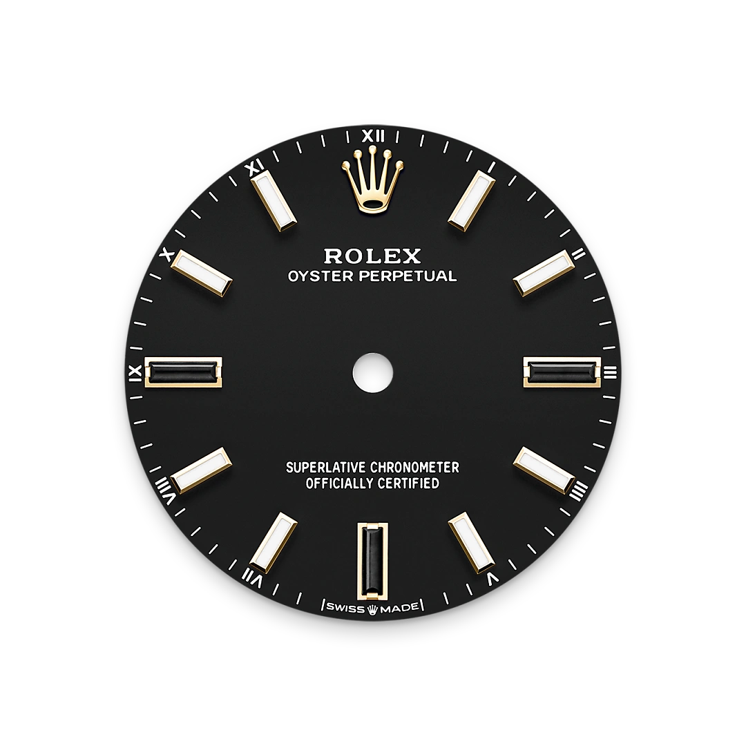 Rolex Oyster Perpetual 34
 in 18 ct yellow gold, M124208-0001 - Bucherer