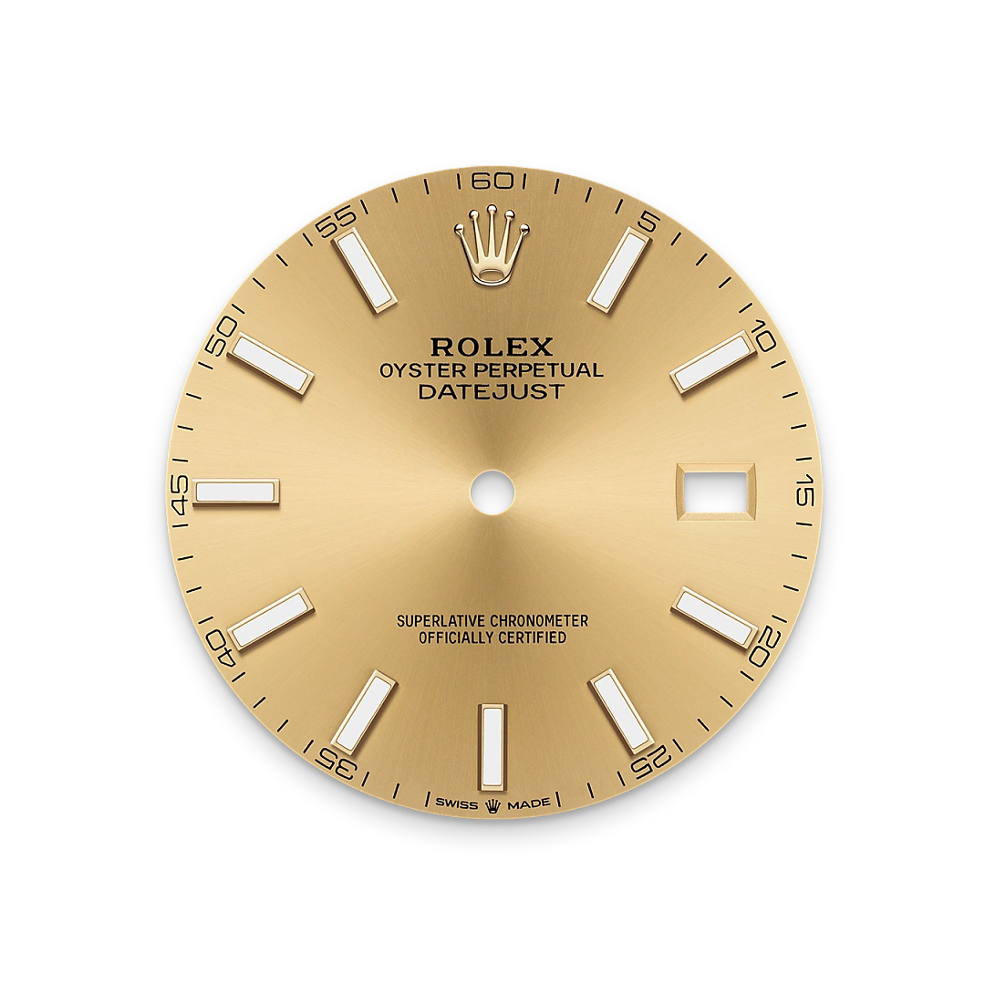 Rolex Datejust 41 en Rolesor jaune – combinaison d’acier Oystersteel et d’or jaune, M126333-0010 - Bucherer