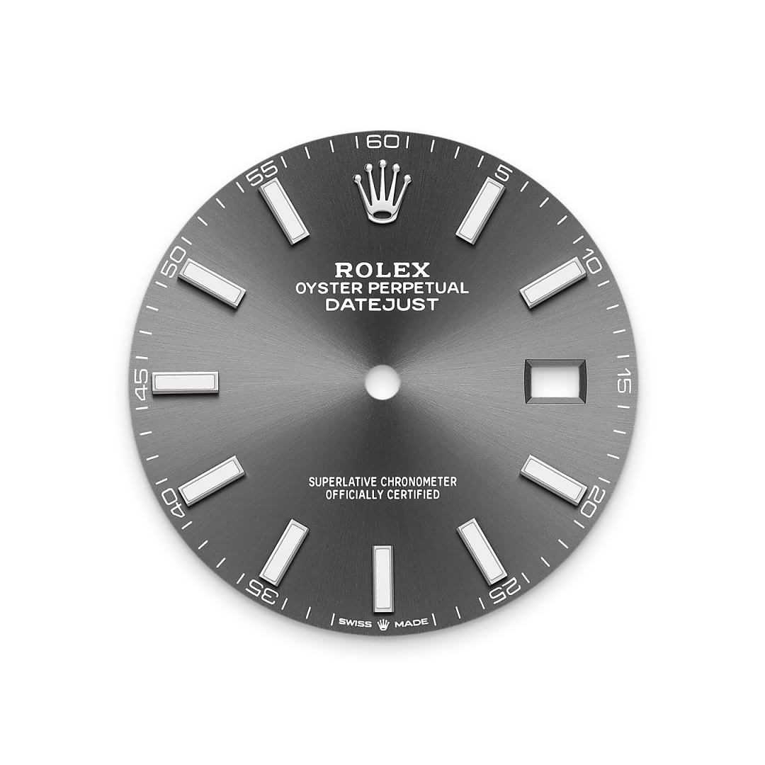 Rolex Datejust 41 i Hvid Rolesor - kombination af Oystersteel og 18 karat hvidguld, M126334-0013 - Bucherer