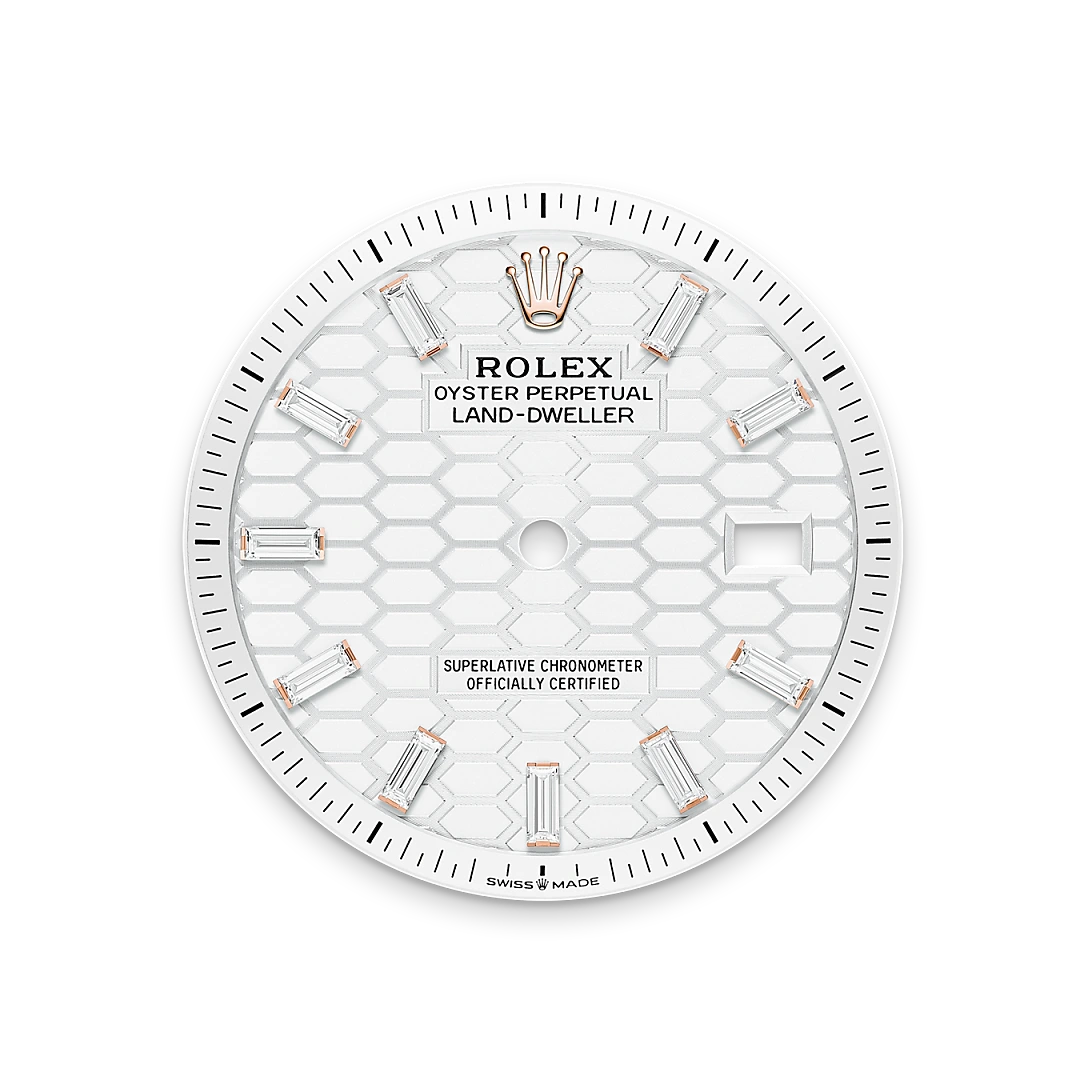 Rolex Land-Dweller 36 in 18 ct Everose gold, M127285TBR-0002 - Bucherer