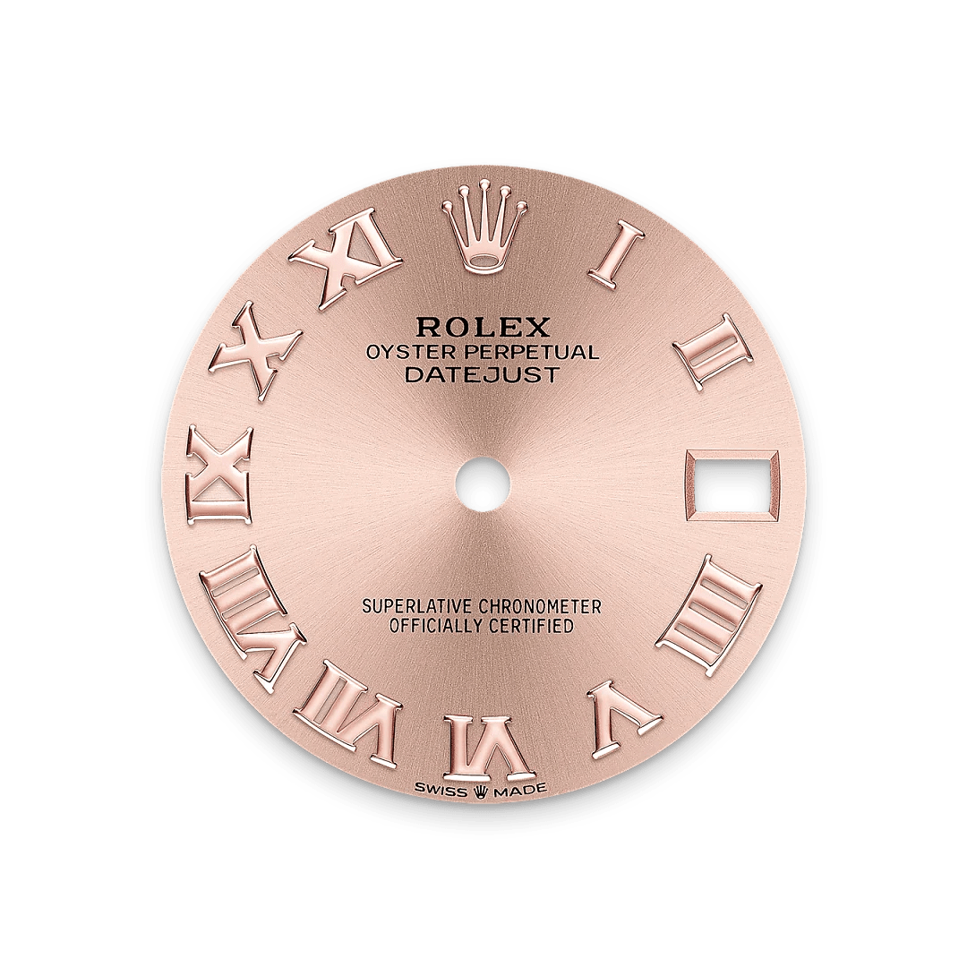 Rolex Datejust 31 i Everose Rolesor - kombination af Oystersteel og 18 karat Everose guld, M278381RBR-0002 - Bucherer