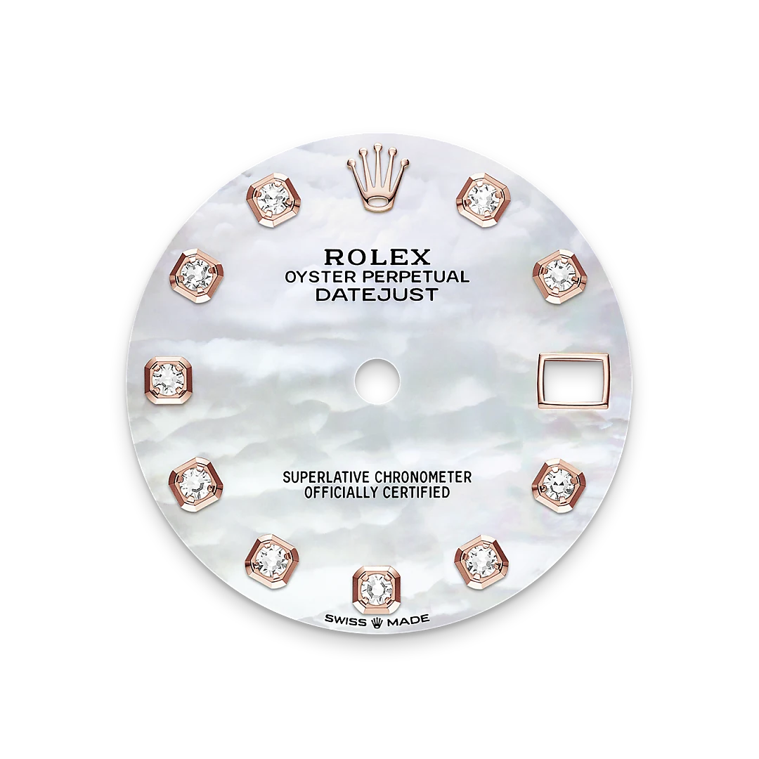 Rolex Datejust 31 in Everose Rolesor - combination of Oystersteel and Everose gold, M278381RBR-0026 - Bucherer