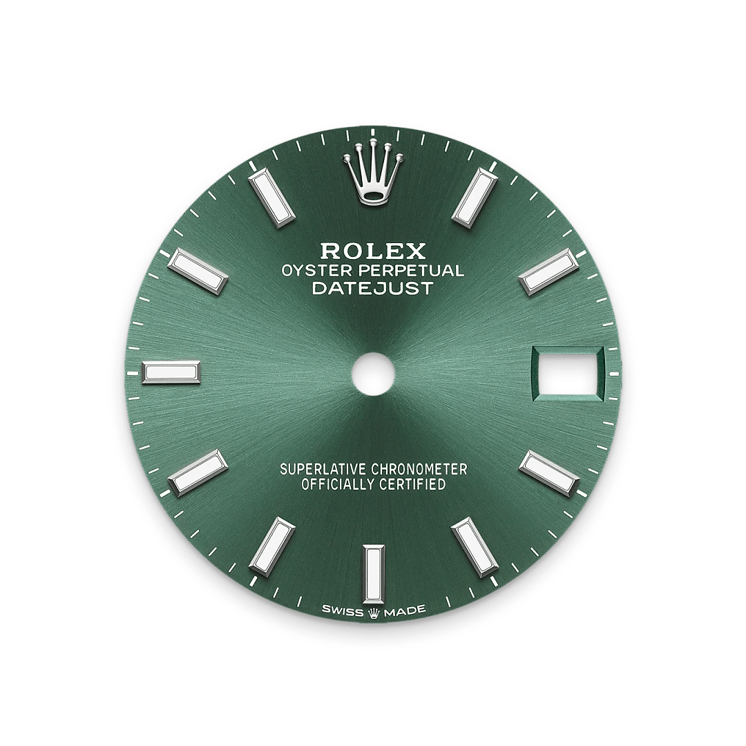 Rolex Datejust 31
in White Rolesor - combination of Oystersteel and white gold, M278384RBR-0022 - Bucherer
