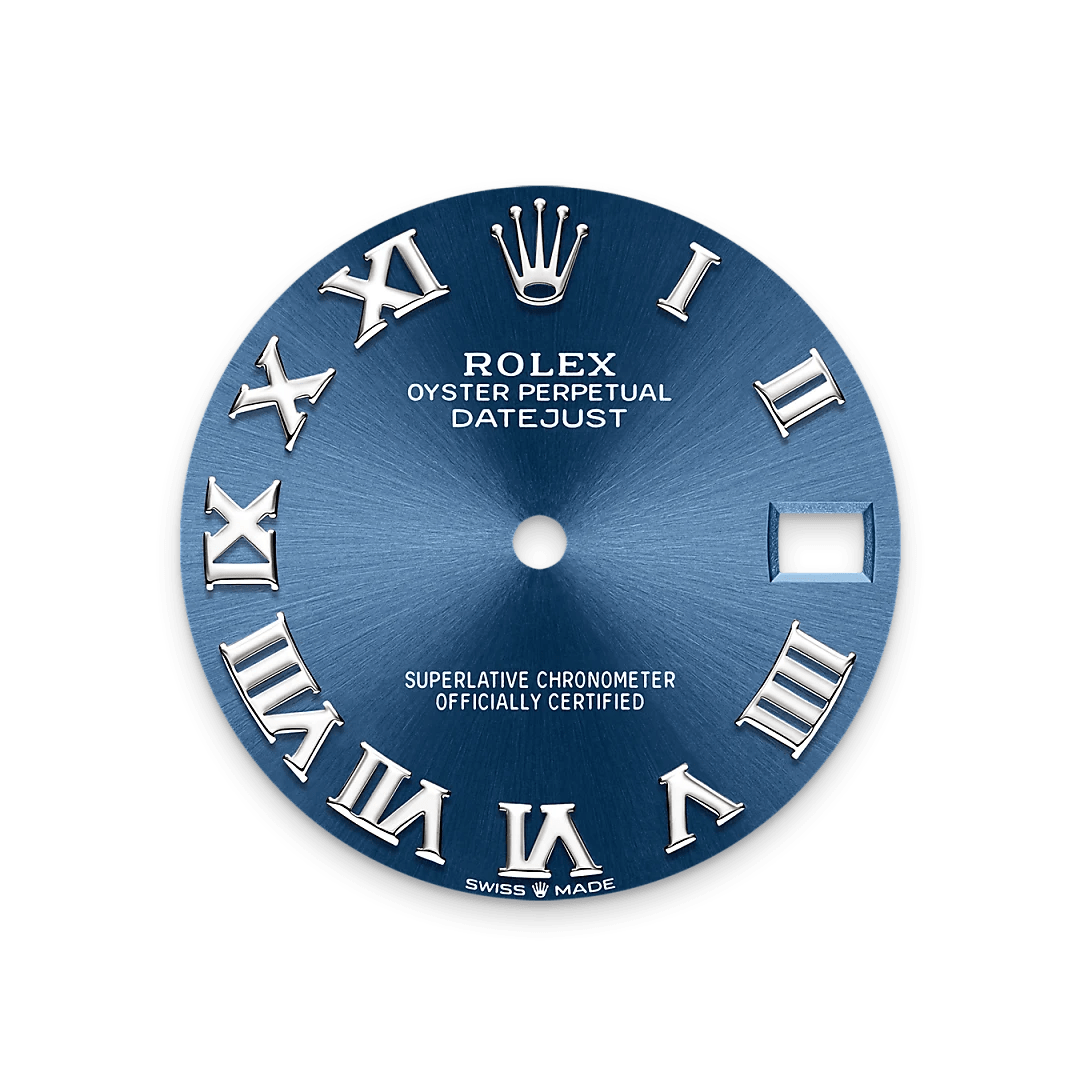 Rolex Datejust 31 in White Rolesor - combination of Oystersteel and white gold, M278384RBR-0037 - Bucherer