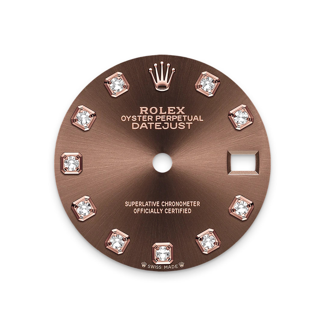 Rolex Datejust 28 in Everose Rolesor - combination of Oystersteel and Everose gold, M279171-0011 - Bucherer