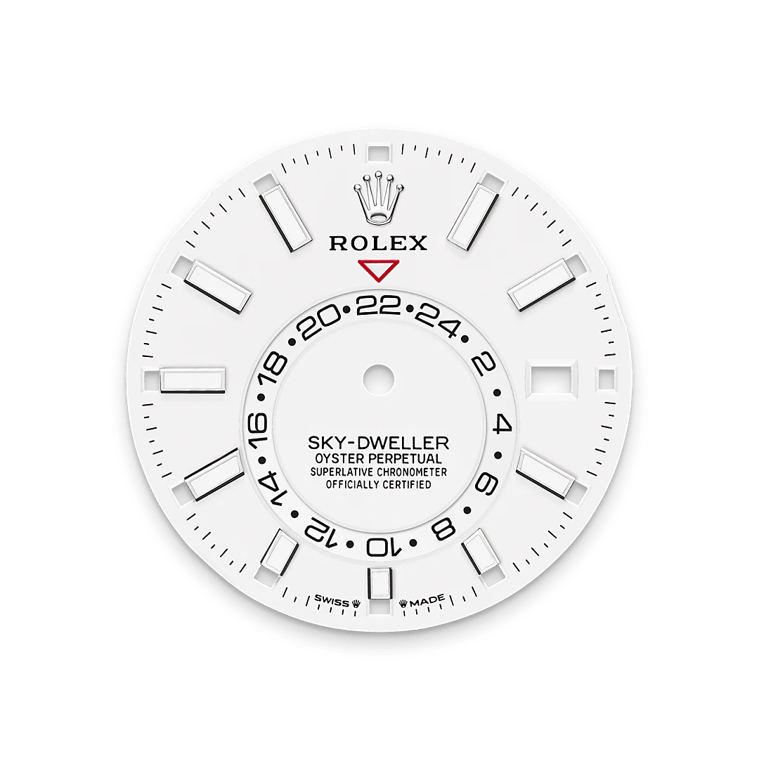 Rolex Sky-Dweller 42 in White Rolesor - combination of Oystersteel and white gold, M336934-0003 - Bucherer