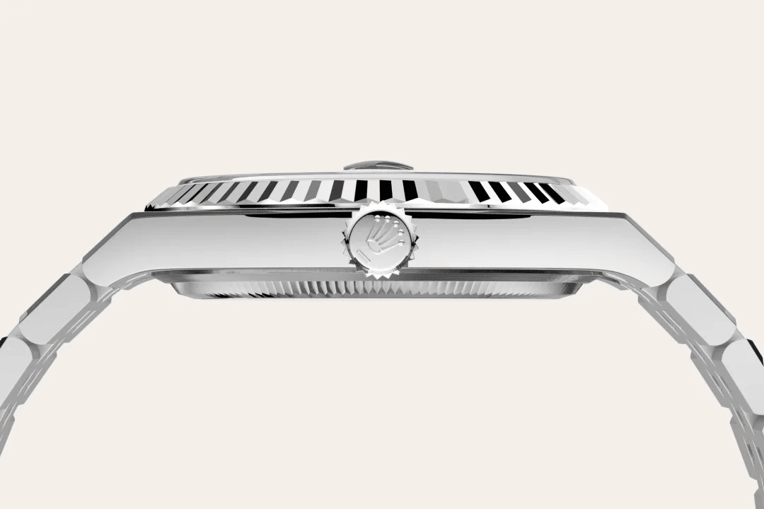 Rolex Land-Dweller 40 in Rolesor weiß (Kombination aus Edelstahl Oystersteel und Weißgold), M127334-0001 - Bucherer