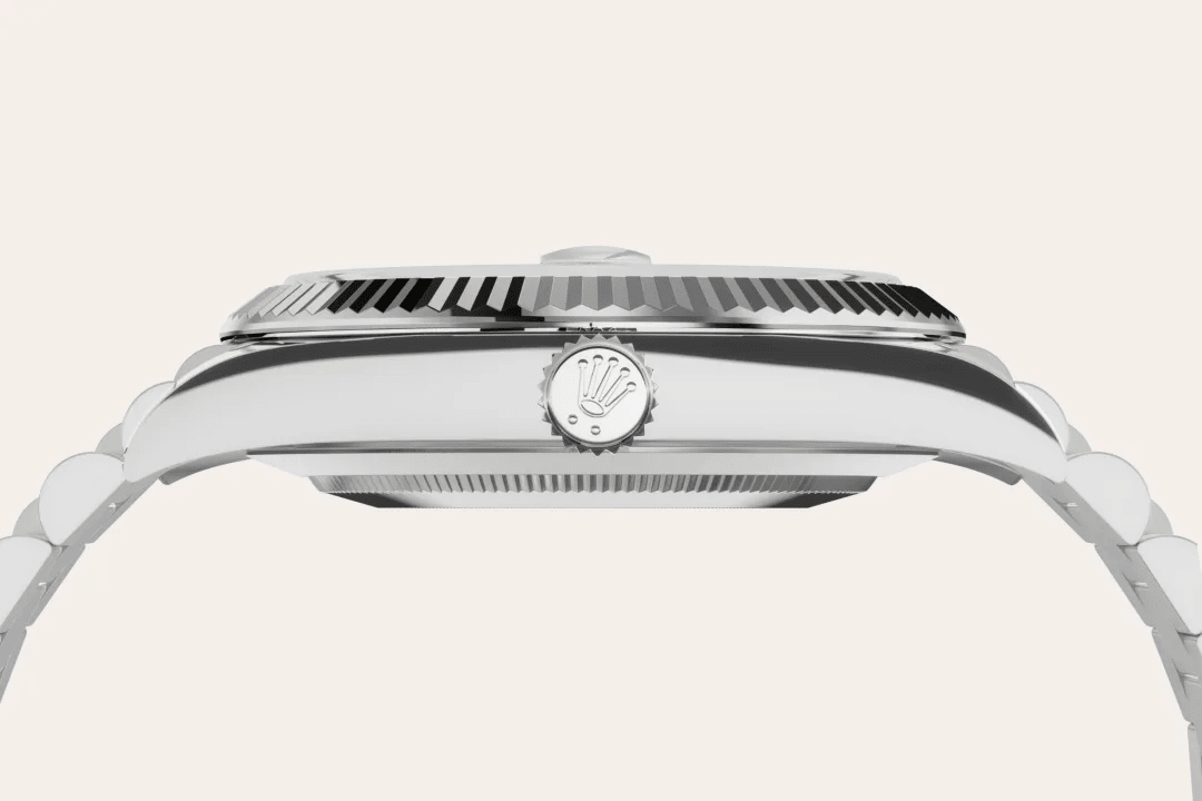 Rolex Day-Date 40 in 18 ct white gold, M228239-0033 - Bucherer