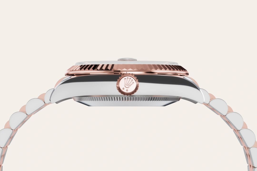 Rolex Datejust 31 in Everose Rolesor - combination of Oystersteel and Everose gold, M278271-0028 - Bucherer