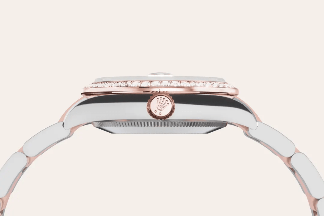 Rolex Datejust 31 in Everose Rolesor - combination of Oystersteel and Everose gold, M278381RBR-0017 - Bucherer