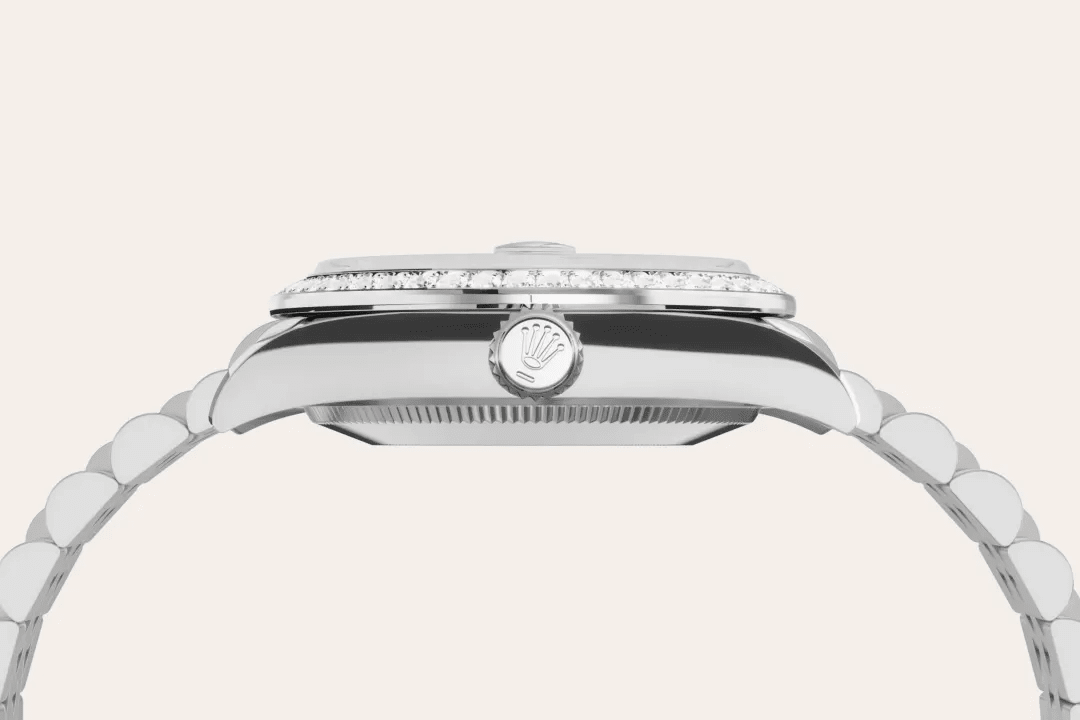 Rolex Datejust 31 in White Rolesor - combination of Oystersteel and white gold, M278384RBR-0037 - Bucherer