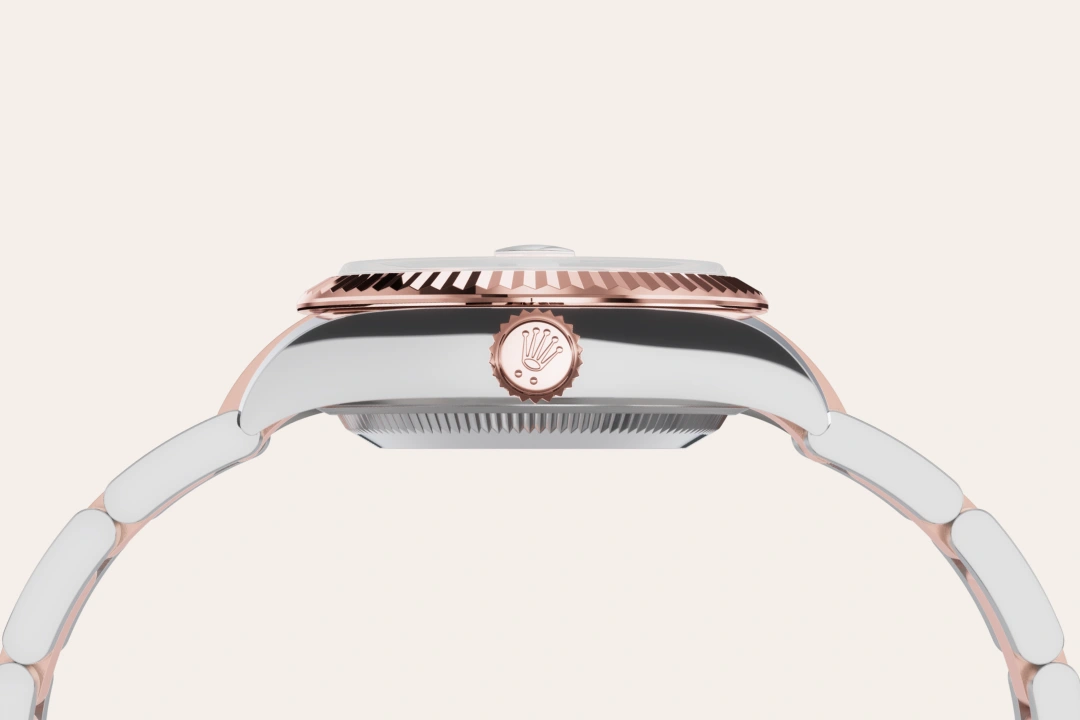 Rolex Lady-Datejust in Everose Rolesor - combination of Oystersteel and Everose gold, M279171-0028 - Bucherer