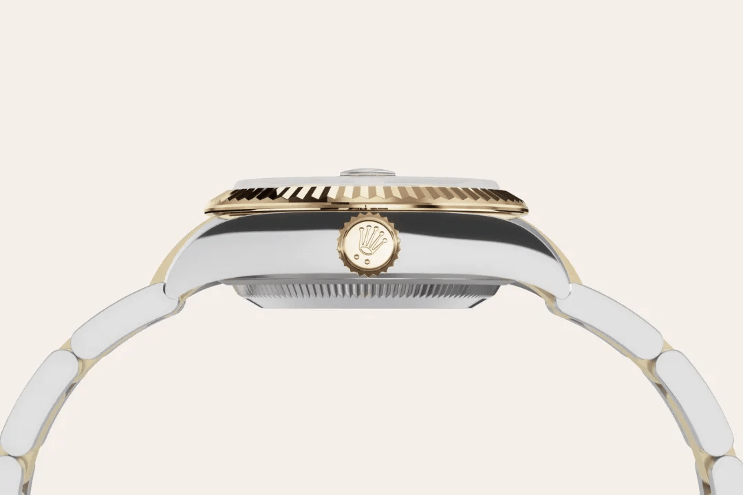 Rolex Lady-Datejust 28 in Yellow Rolesor - combination of Oystersteel and yellow gold, M279173-0012 - Bucherer