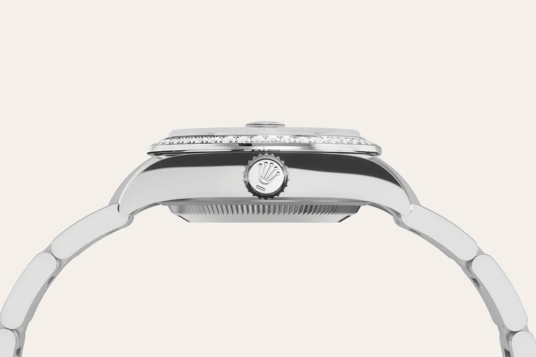 Rolex Lady-Datejust in White Rolesor - combination of Oystersteel and white gold, M279384RBR-0004 - Bucherer