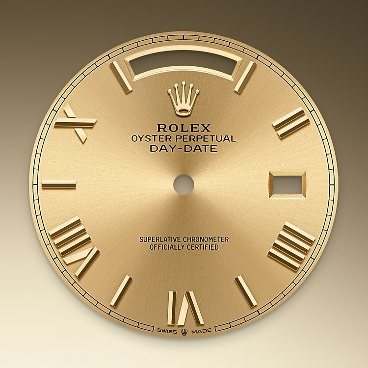Rolex Day-Date 40 in 18 ct yellow gold, M228238-0006 - Bucherer