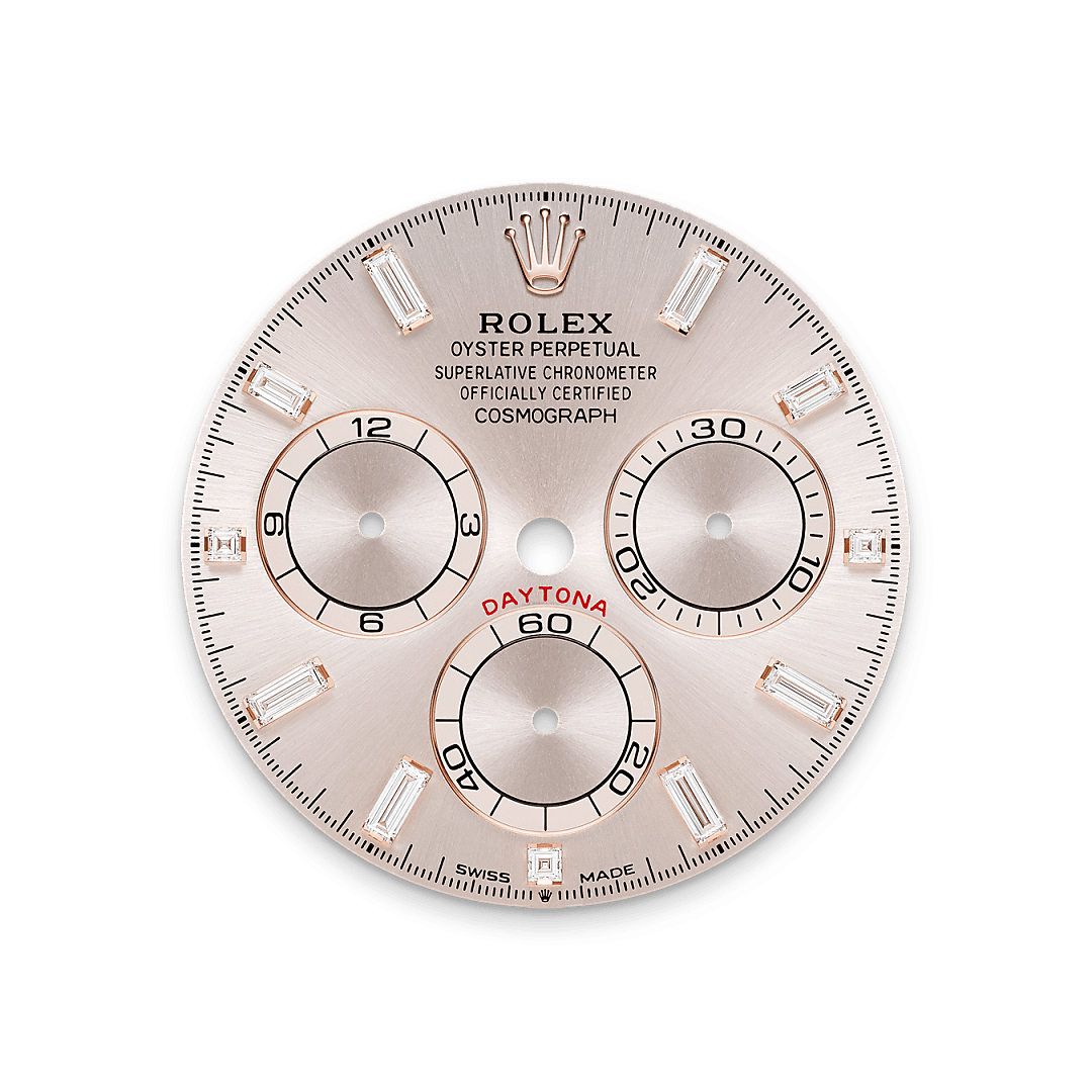 Rolex Cosmograph Daytona in 18 Karat Everose-Gold, Hornbügel mit Diamanten, M126595TBR-0001 - Bucherer