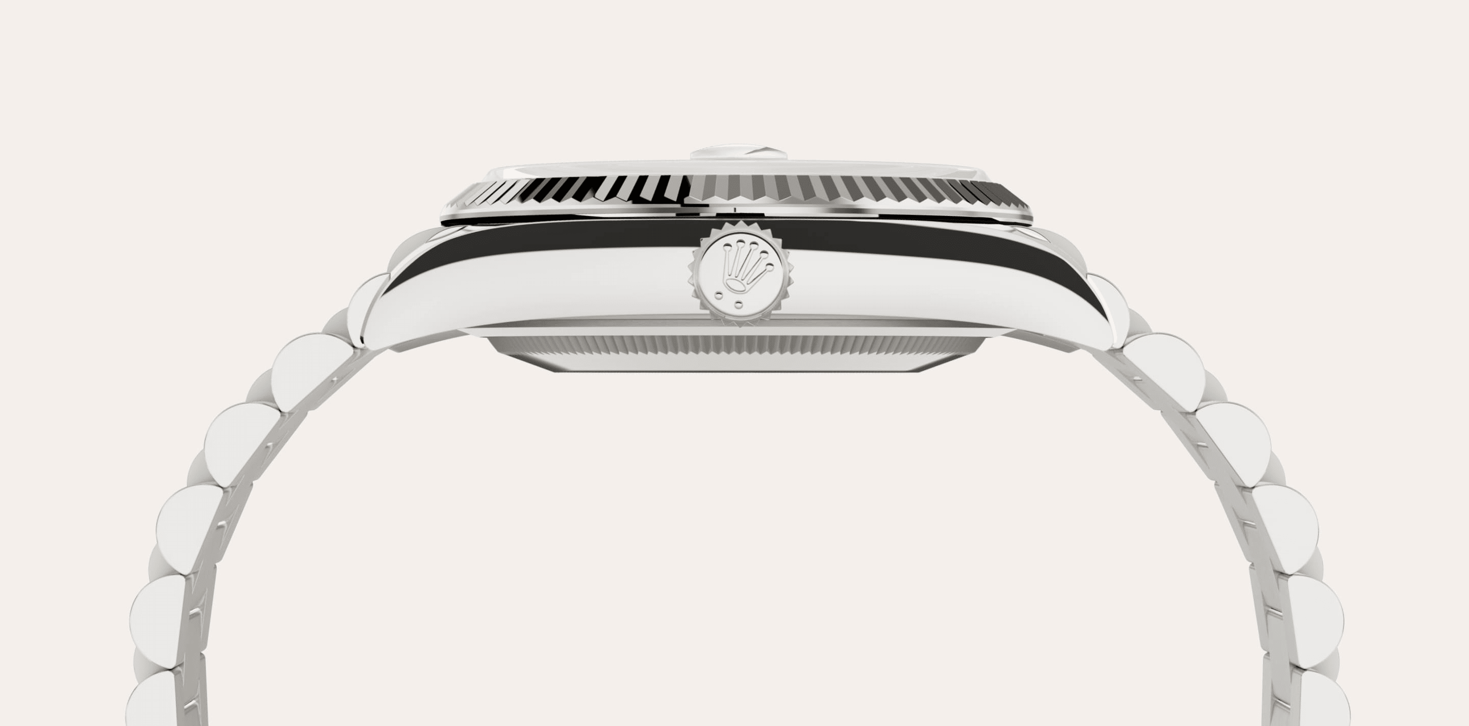 Rolex Day-Date 36 in 18 ct white gold, M128239-0065 - Bucherer