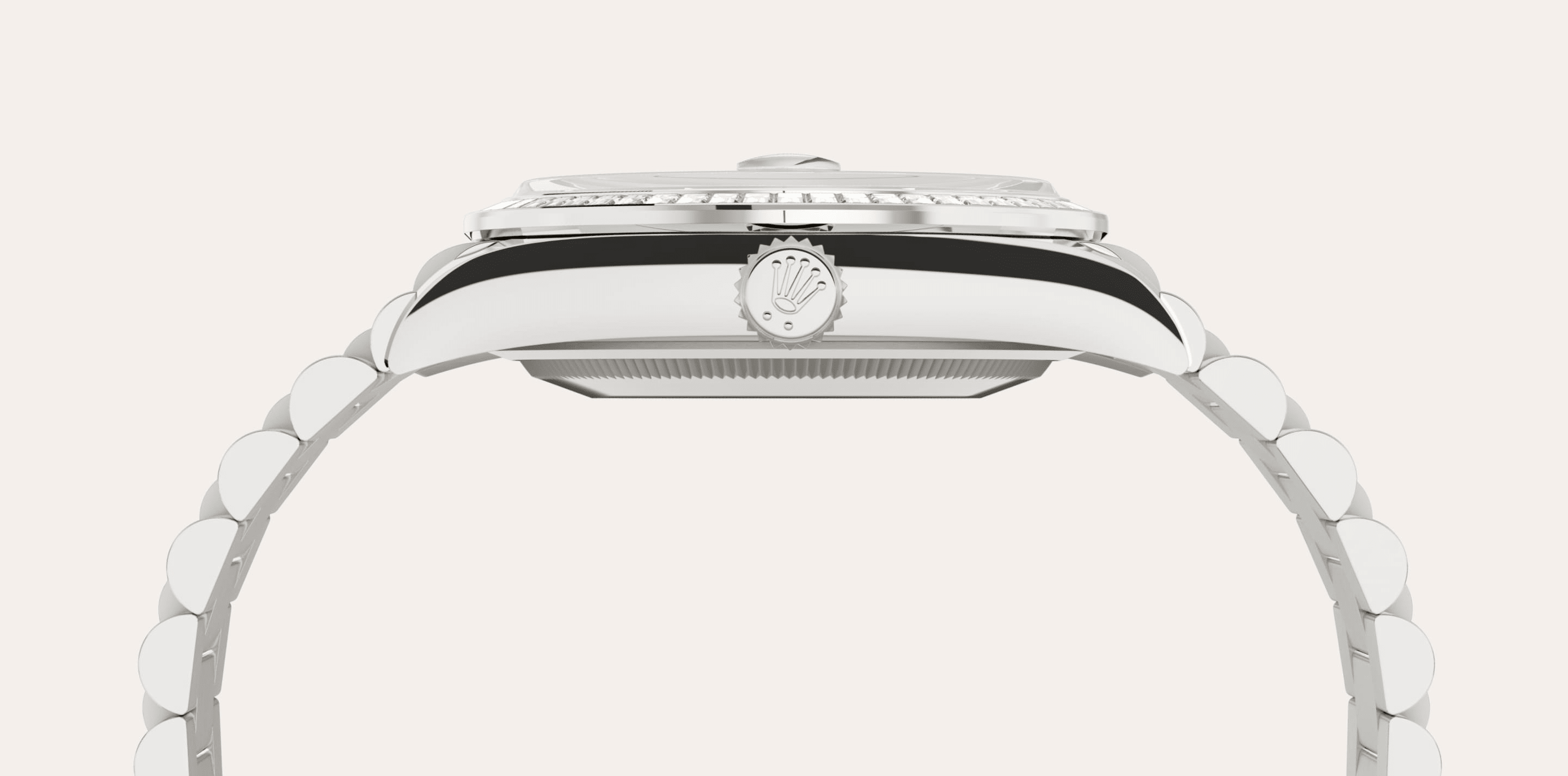 Rolex Day-Date 36 in 18 ct white gold, M128399TBR-0029 - Bucherer