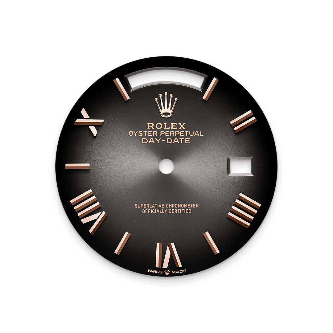 Rolex Day-Date 40 
 in 18 ct Everose gold, M228235-0055 - Bucherer